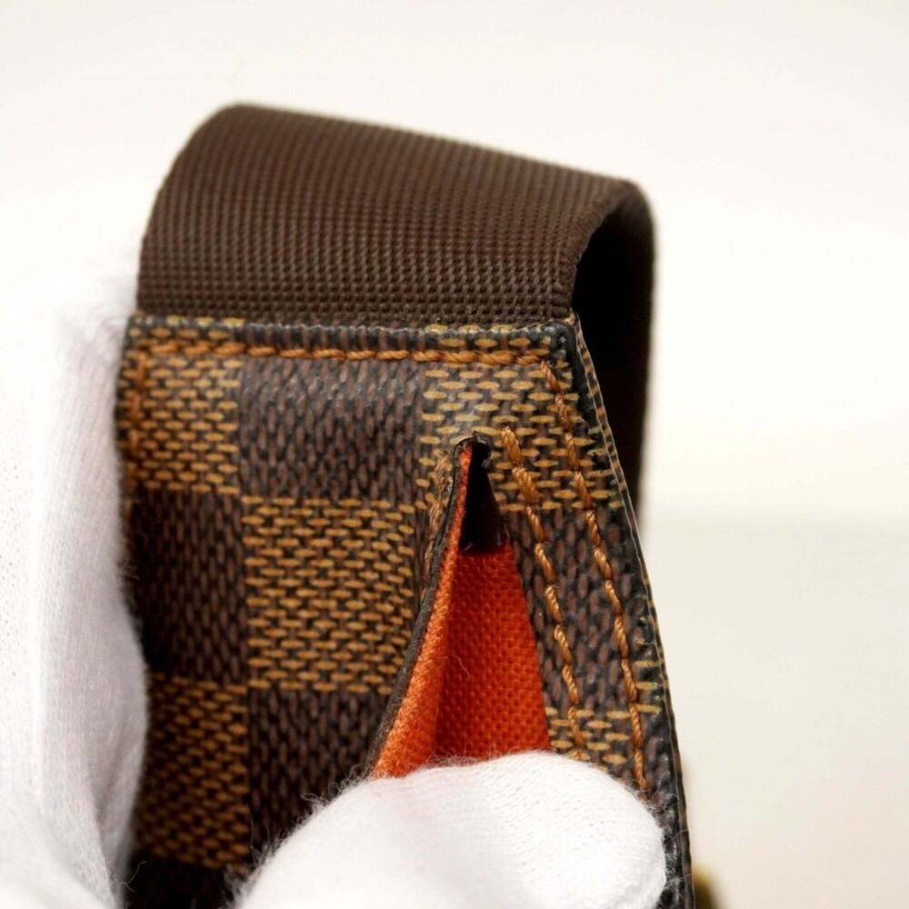 LOUIS VUITTON Authentic Brown Damier Hobo Bag - Picture 10 of 11
